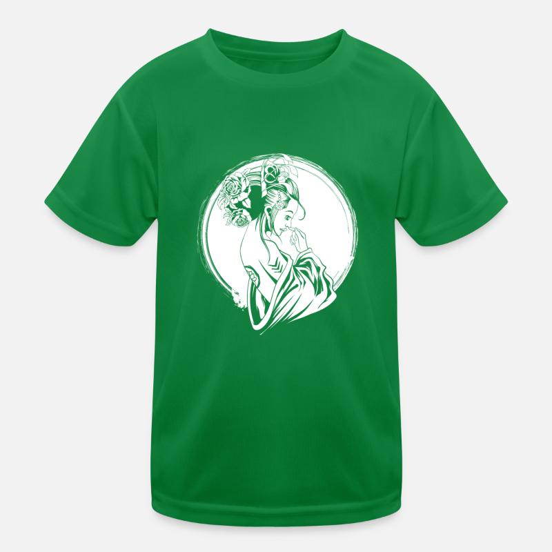 Fleurs de Geisha T-shirt sport Enfant