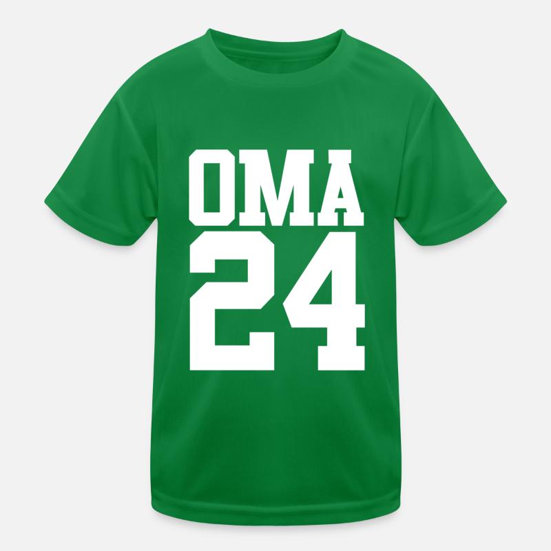 Werdende Oma 2024 Kinder Funktions-T-Shirt