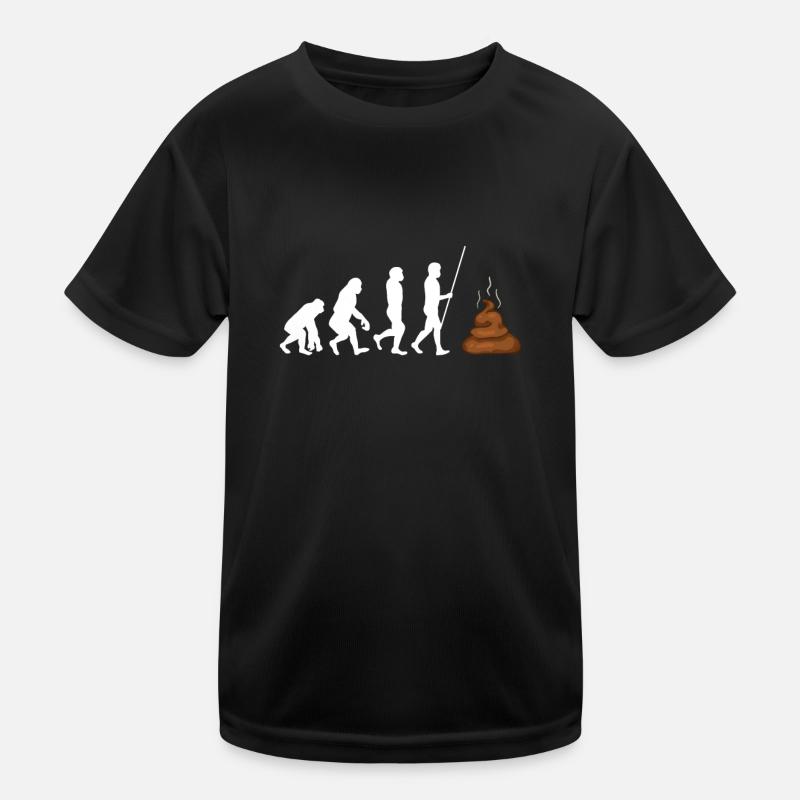 I Poop A Lot Kids Functional T-Shirt