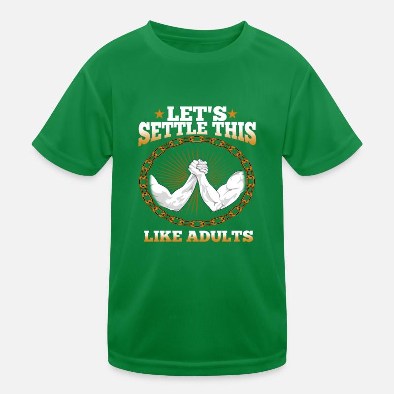 Bras de fer T-shirt sport Enfant