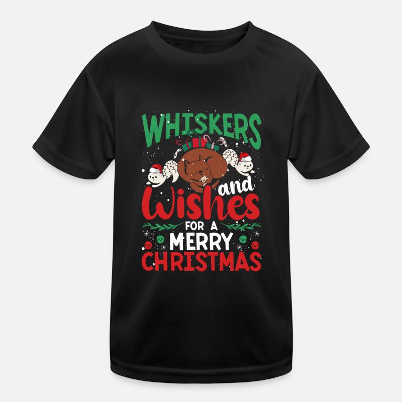 Moustaches et souhaits T-shirt sport Enfant
