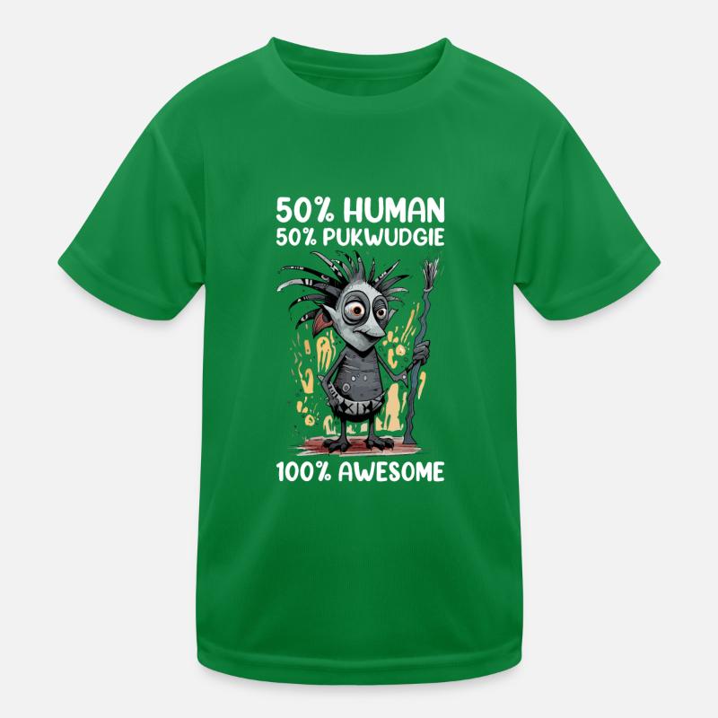 Pukwudgie Kryptide Folklore Mythen Kryptozoologe Kinder Funktions-T-Shirt