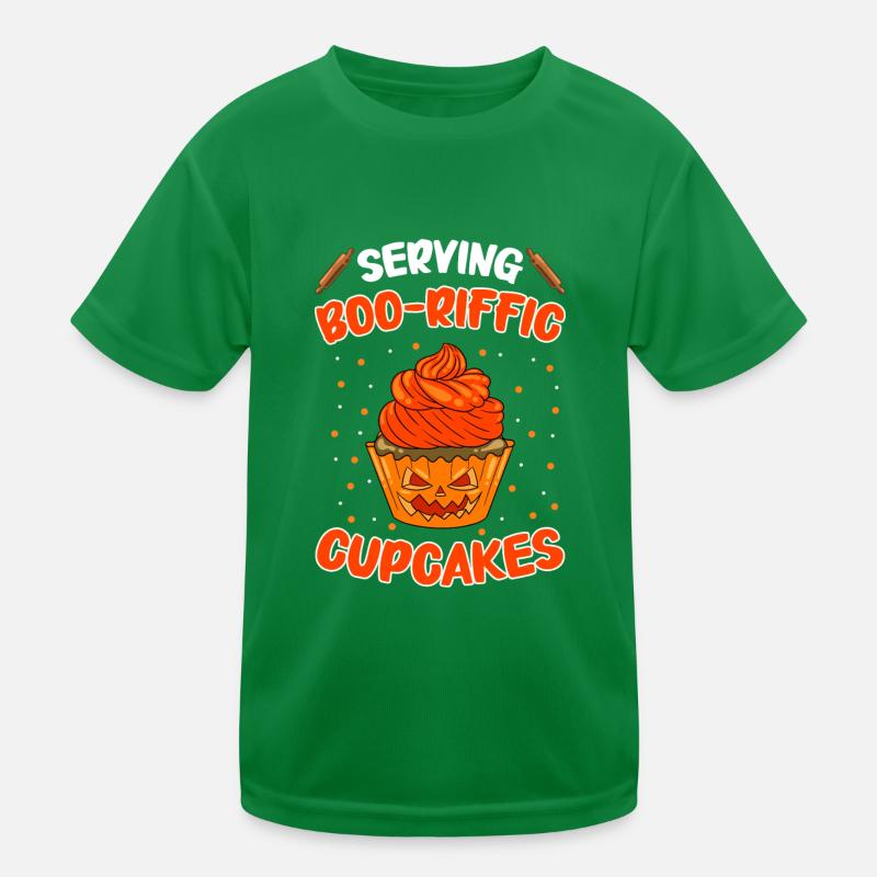 Bäcker Halloween Geschenke Konditor Kinder Funktions-T-Shirt