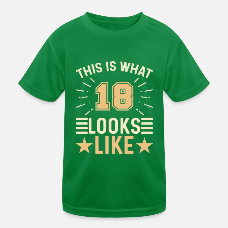 On dirait - 18 ans 18e anniversaire T-shirt sport Enfant