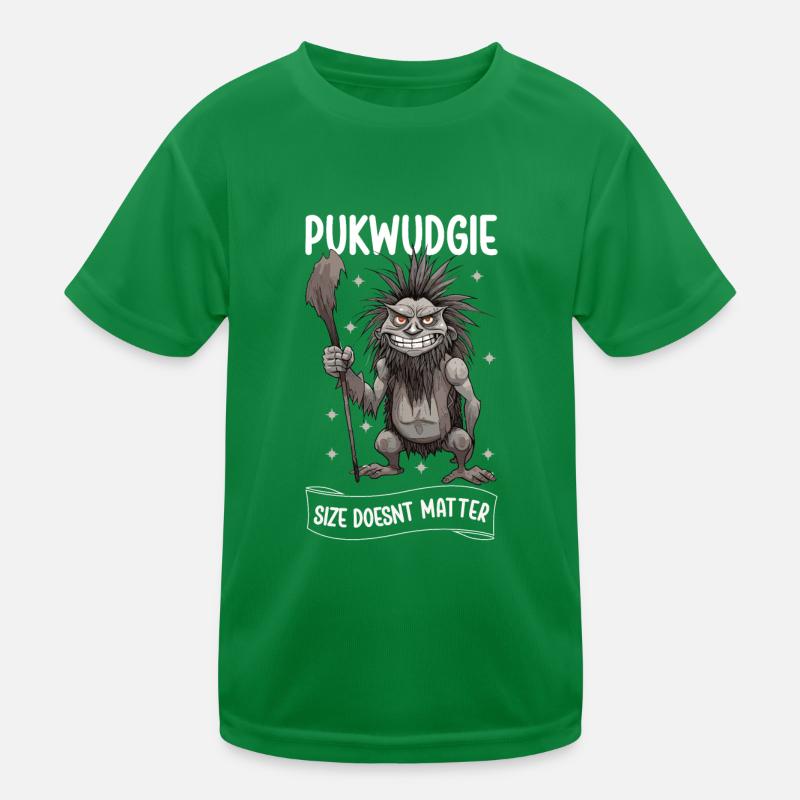 Pukwudgie Kryptide Folklore Mythen Kryptozoologe Kinder Funktions-T-Shirt