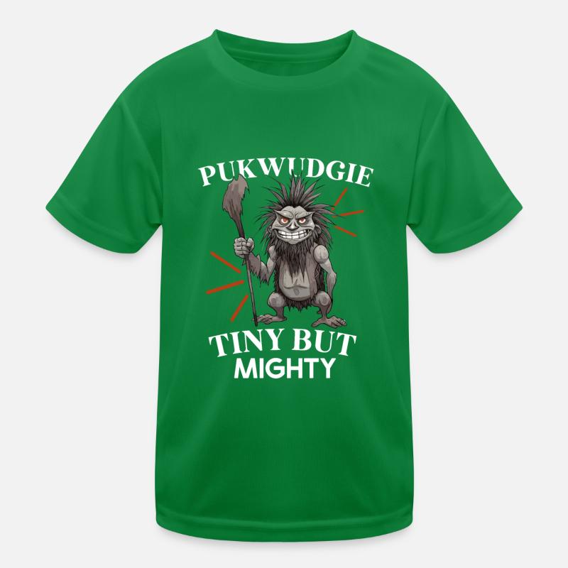 Pukwudgie Kryptide Folklore Mythen Kryptozoologe Kinder Funktions-T-Shirt