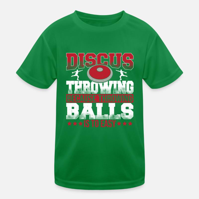 Discus Throw Discus Thrower cadeau T-shirt sport Enfant