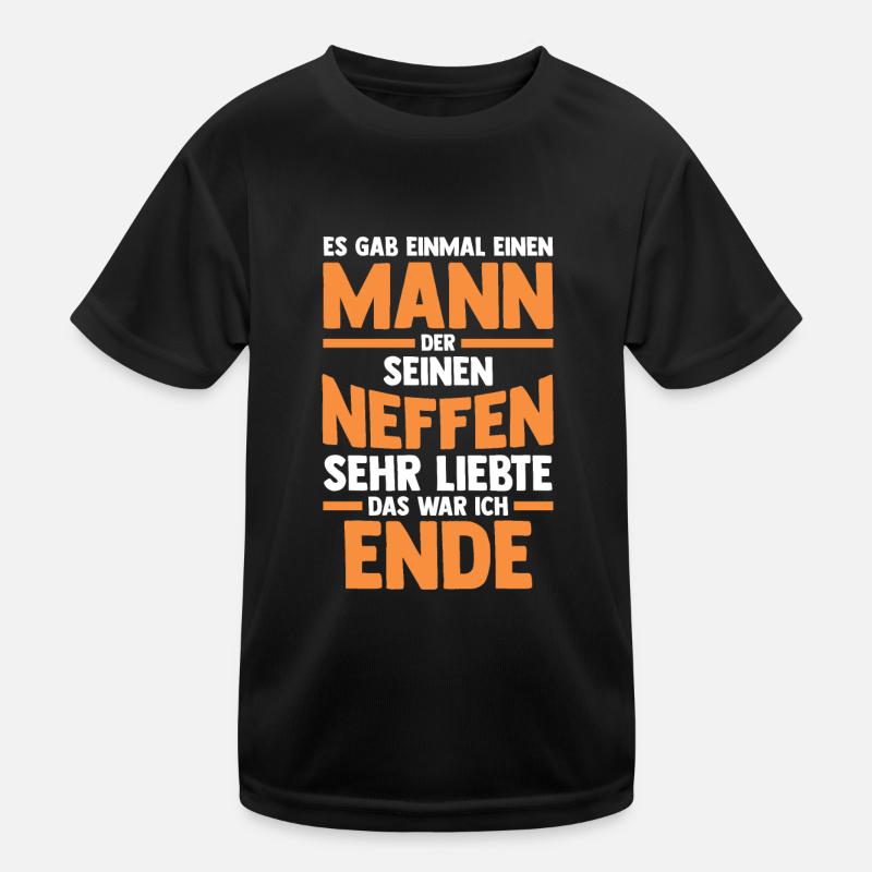 Neffe Pate Patenonkel Onkel Kinder Funktions-T-Shirt