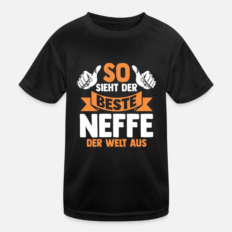 Bester Neffe Kinder Funktions-T-Shirt
