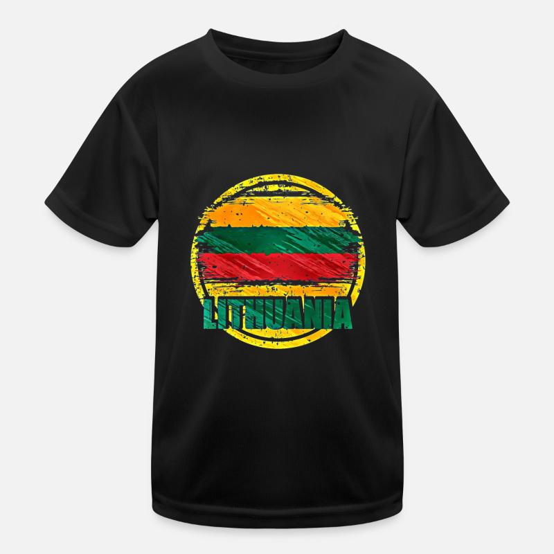 Lituanie T-shirt sport Enfant