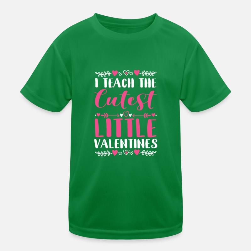J’enseigne la plus douce des petites Saint-Valentin T-shirt sport Enfant