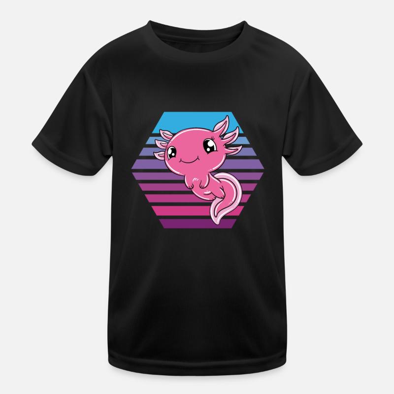 Axolotl mignon Axolotl drôle T-shirt sport Enfant