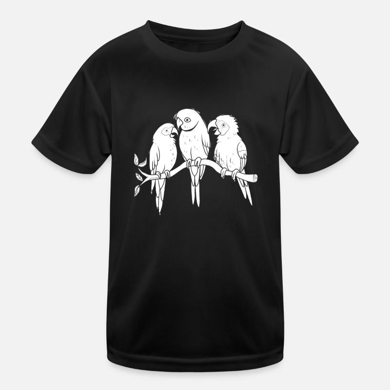 Parrot Branch Kids Functional T-Shirt