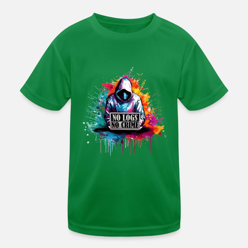 Code du hacker éthique : Pas de journaux, pas de T-shirt sport Enfant