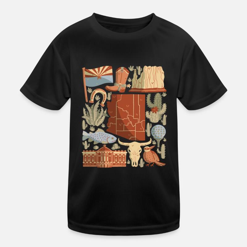 Arizona Kinder Funktions-T-Shirt