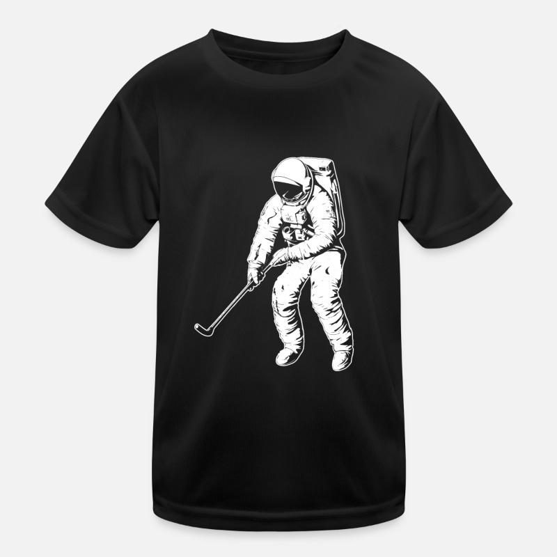 Golf Golfer Golfen Kinder Funktions-T-Shirt