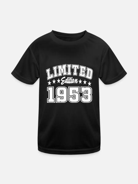 Édition limitée 1953 - T-shirt sport Enfant - noir - Devant