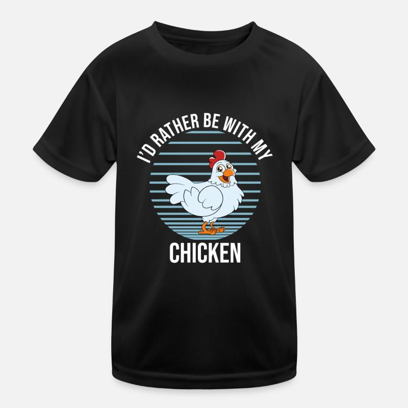 Drôle De Poulet Dire Poulet T-shirt sport Enfant