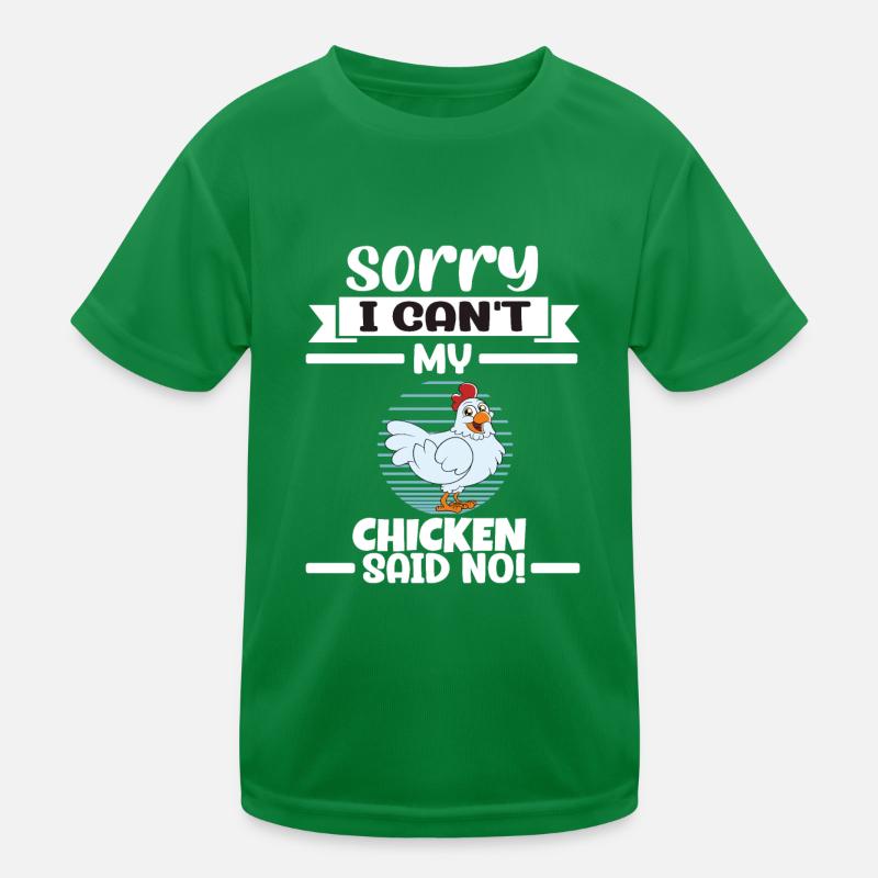 Drôle De Poulet Dire Poulet T-shirt sport Enfant