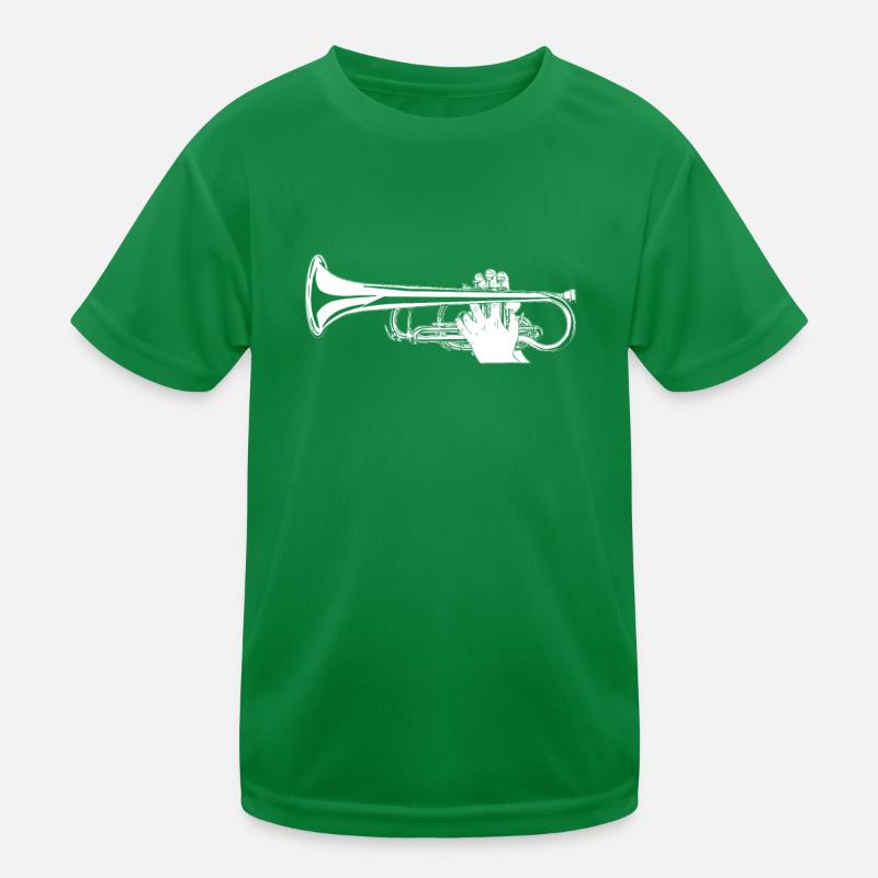 Cornet marching band Kids Functional T-Shirt