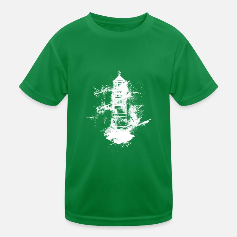 Phare Splash Art T-shirt sport Enfant