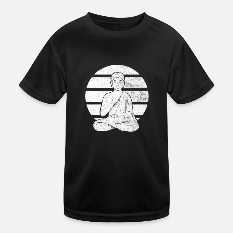 Buddha Buddhist Kinder Funktions-T-Shirt