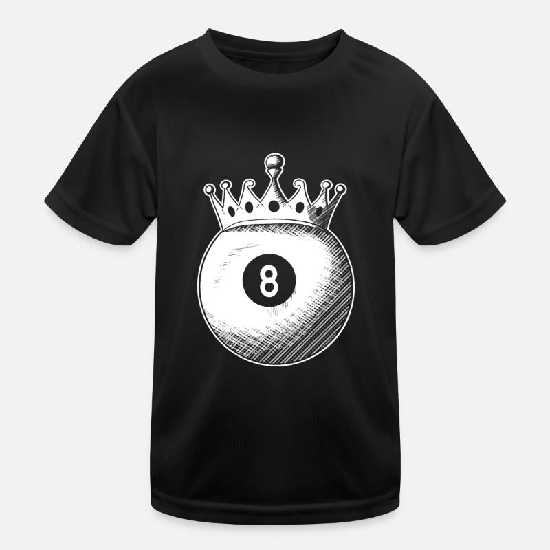 Billard Kinder Funktions-T-Shirt