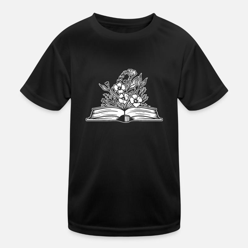 Fleurs de rat de bibliothèque de rat de bibliothèque T-shirt sport Enfant