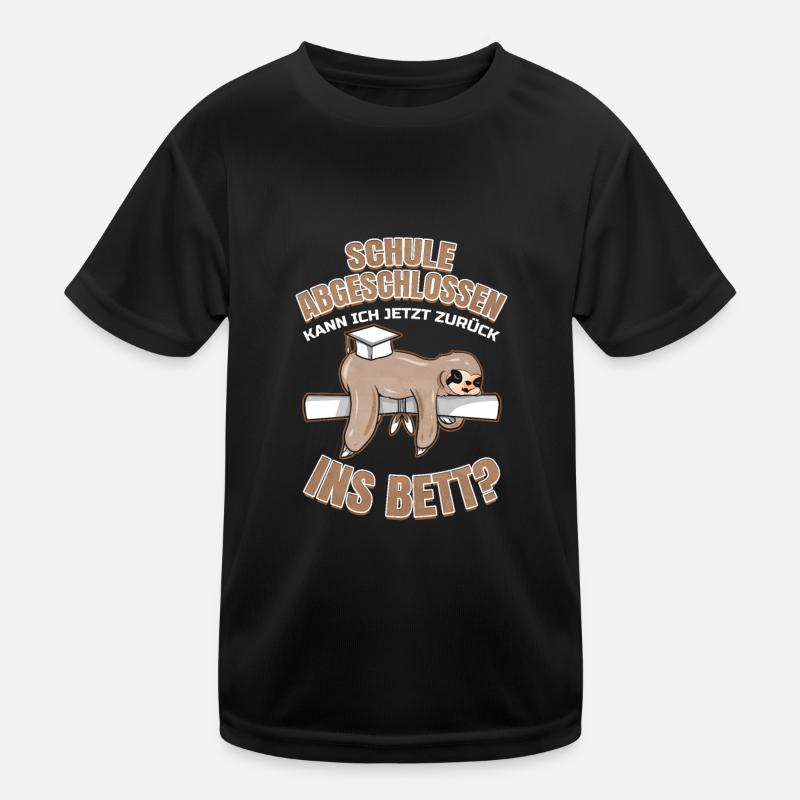 Schulabschluss Lustig Abschluss Realschule Kinder Funktions-T-Shirt