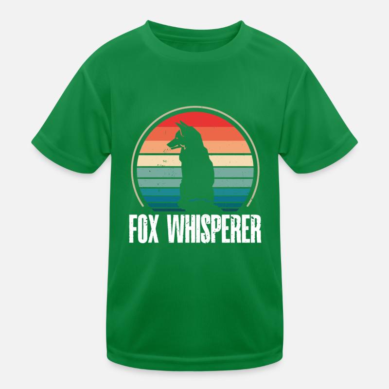 Fox Whisperer Kids Functional T-Shirt