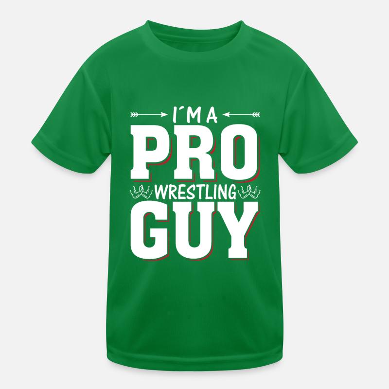 Ich Bin Ein Pro-Wrestling-Typ. Kinder Funktions-T-Shirt