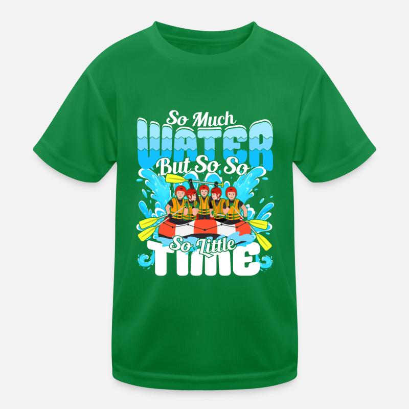 Tant d’eau mais si peu de temps - Raft T-shirt sport Enfant