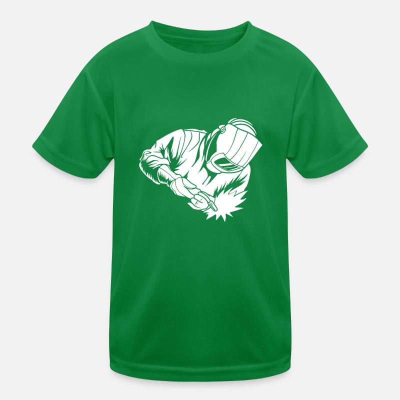 Welder Locksmith Kids Functional T-Shirt