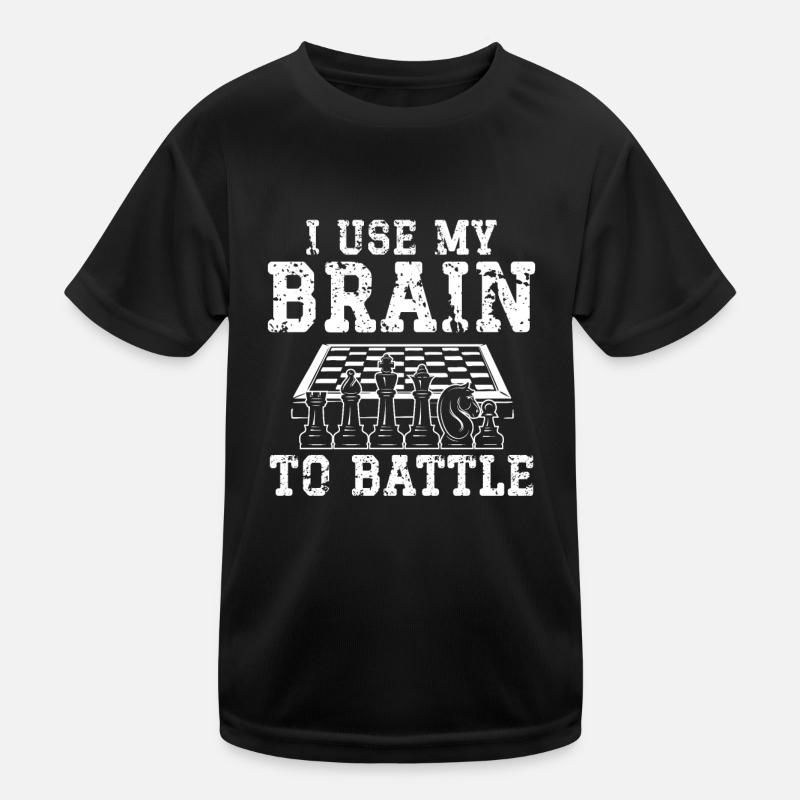 I use my brain for Kids Functional T-Shirt