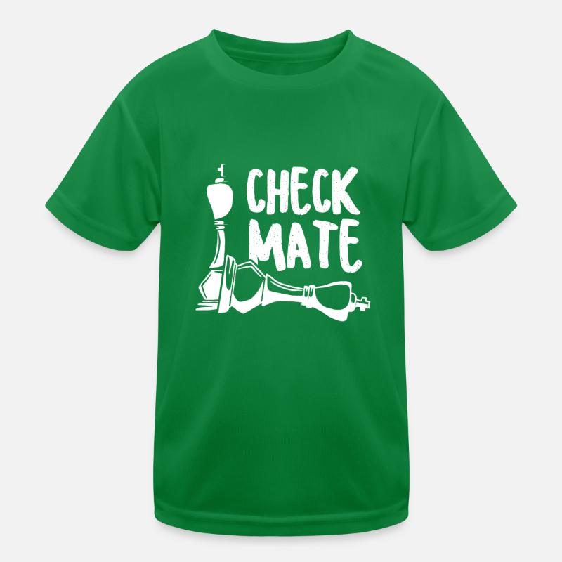 Checkmate King Kids Functional T-Shirt