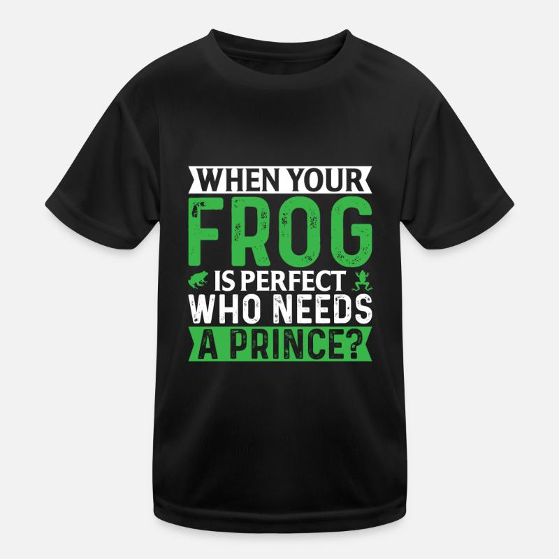 Did someone say frog? Kids Functional T-Shirt