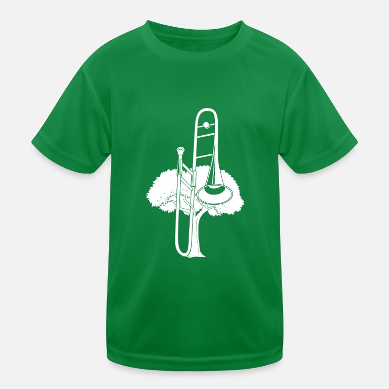 Fanfare Trombone Tree T-shirt sport Enfant