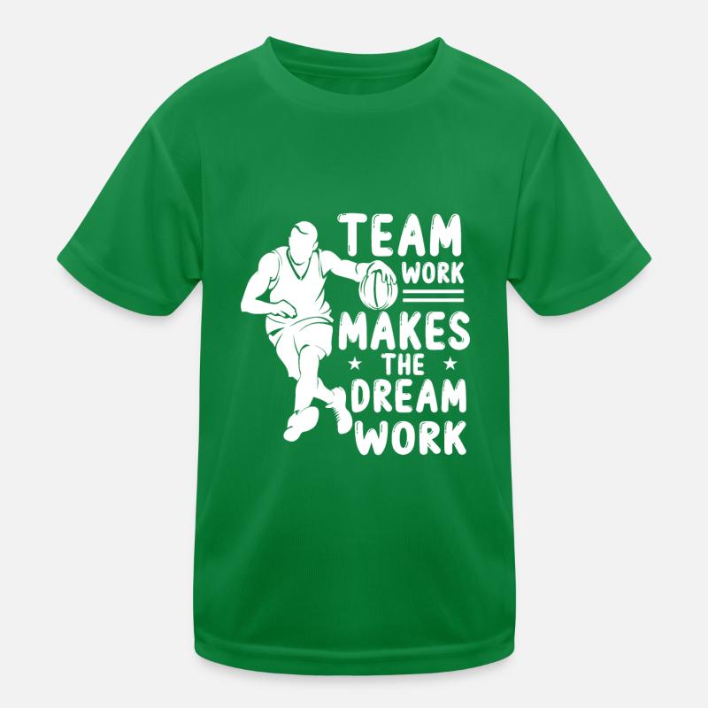 Le travail d’équipe permet de réaliser le rêve T-shirt sport Enfant