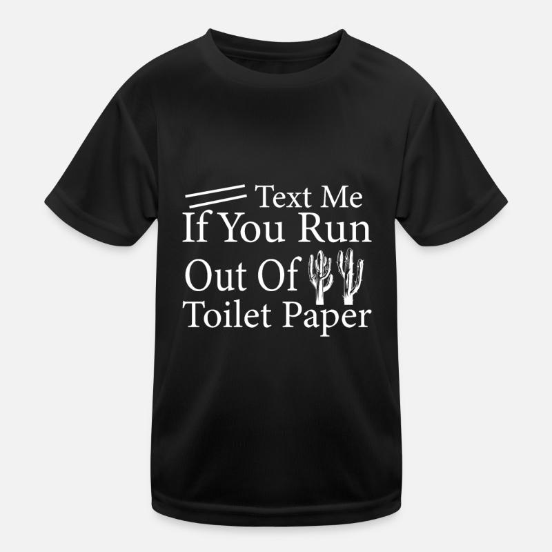 Schicken Sie Mir Eine SMS - Kaktus Kinder Funktions-T-Shirt