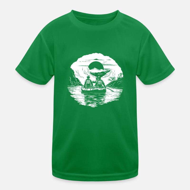 rafting Kids Functional T-Shirt