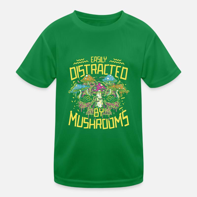 Cueillette de champignons Cool T-shirt sport Enfant