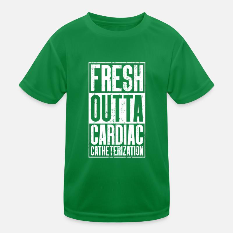 Fresh from Outta - Cardiac Catheterization Kids Functional T-Shirt