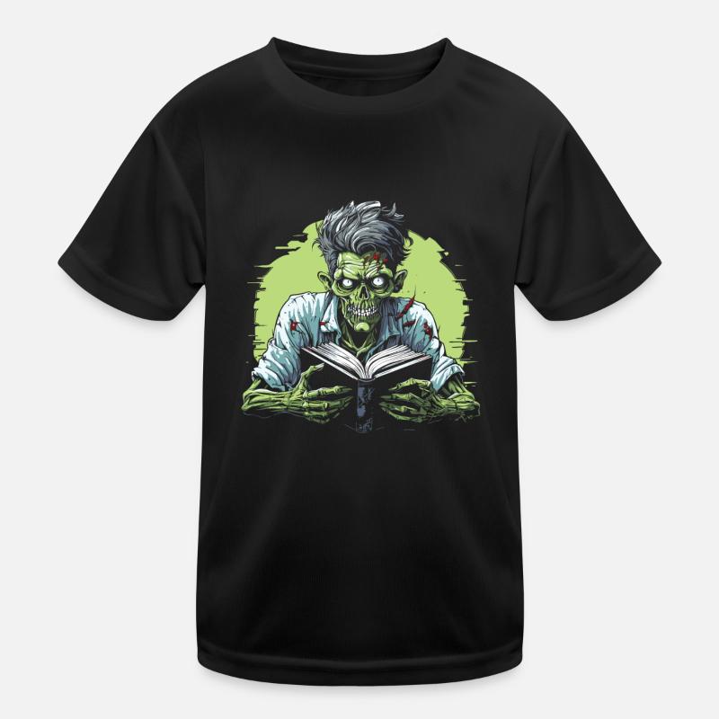 Rat de bibliothèque rat de bibliothèque zombie T-shirt sport Enfant