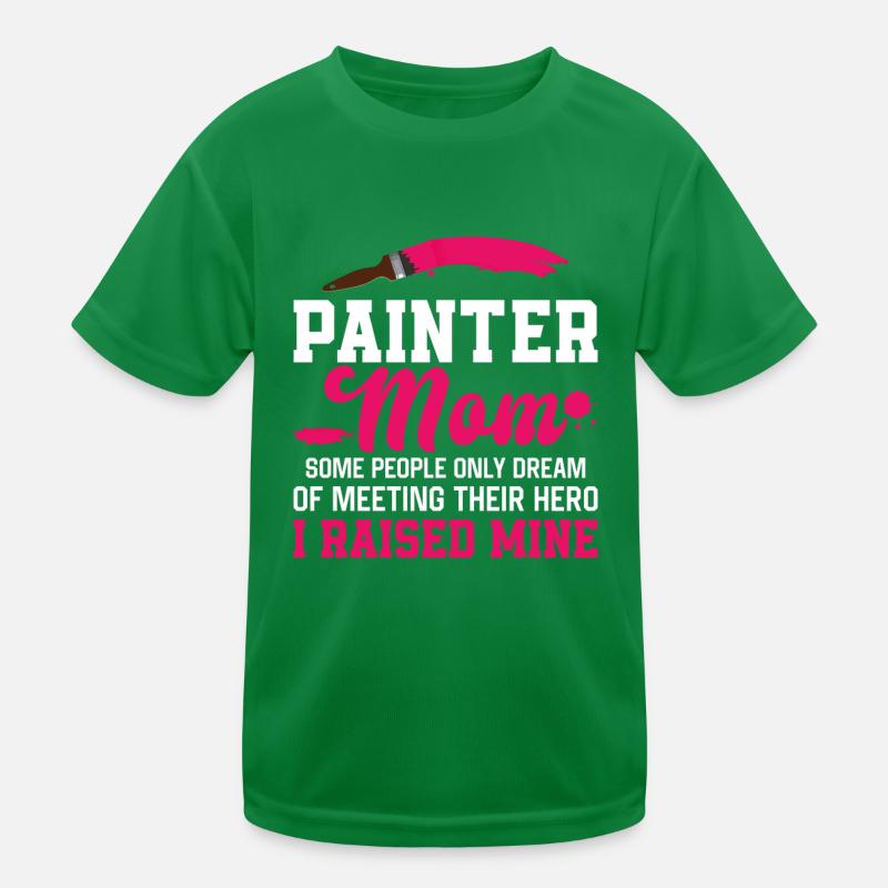 House Painter Decorator Mom Kinder Funktions-T-Shirt