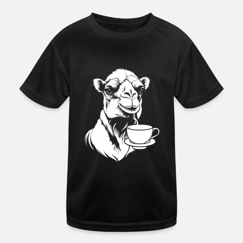 Café de chameau T-shirt sport Enfant