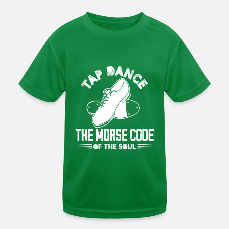 claquettes le code morse de l’âme Design T-shirt sport Enfant