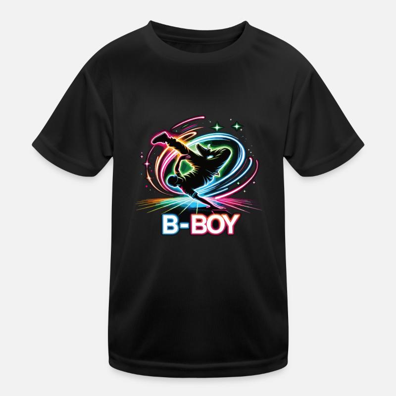 Breakdance Breakdancer Breakdance Kinder Kinder Funktions-T-Shirt