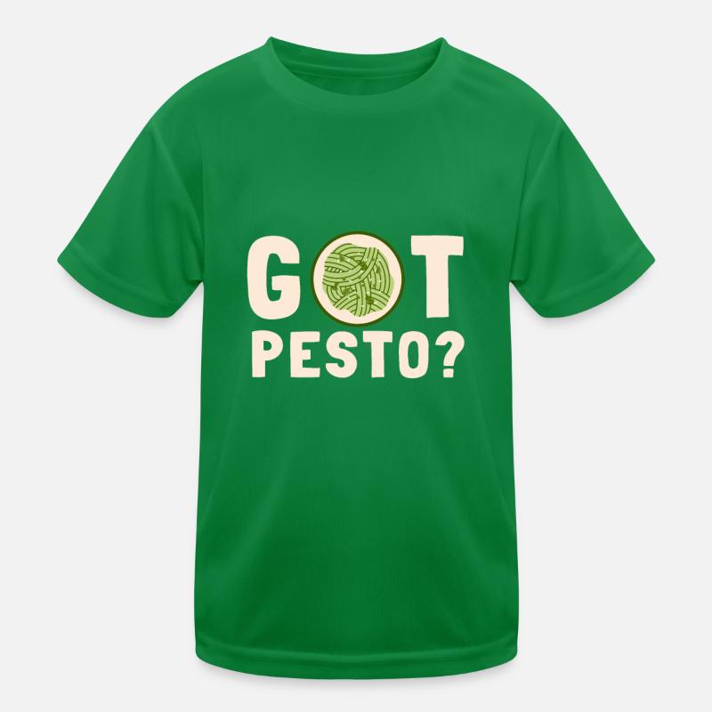 Cuisine italienne - Le pesto de basilic est le Besto T-shirt sport Enfant