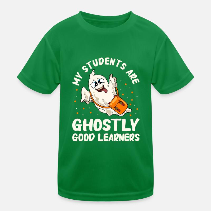 Cadeaux d’Halloween drôle de professeur T-shirt sport Enfant