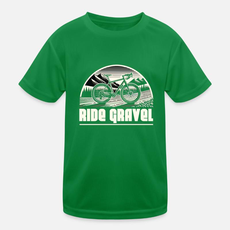 Ride Gravel Kids Functional T-Shirt